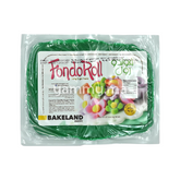 Pâte à Sucre Vert FondoRoll 1Kg - Bakeland